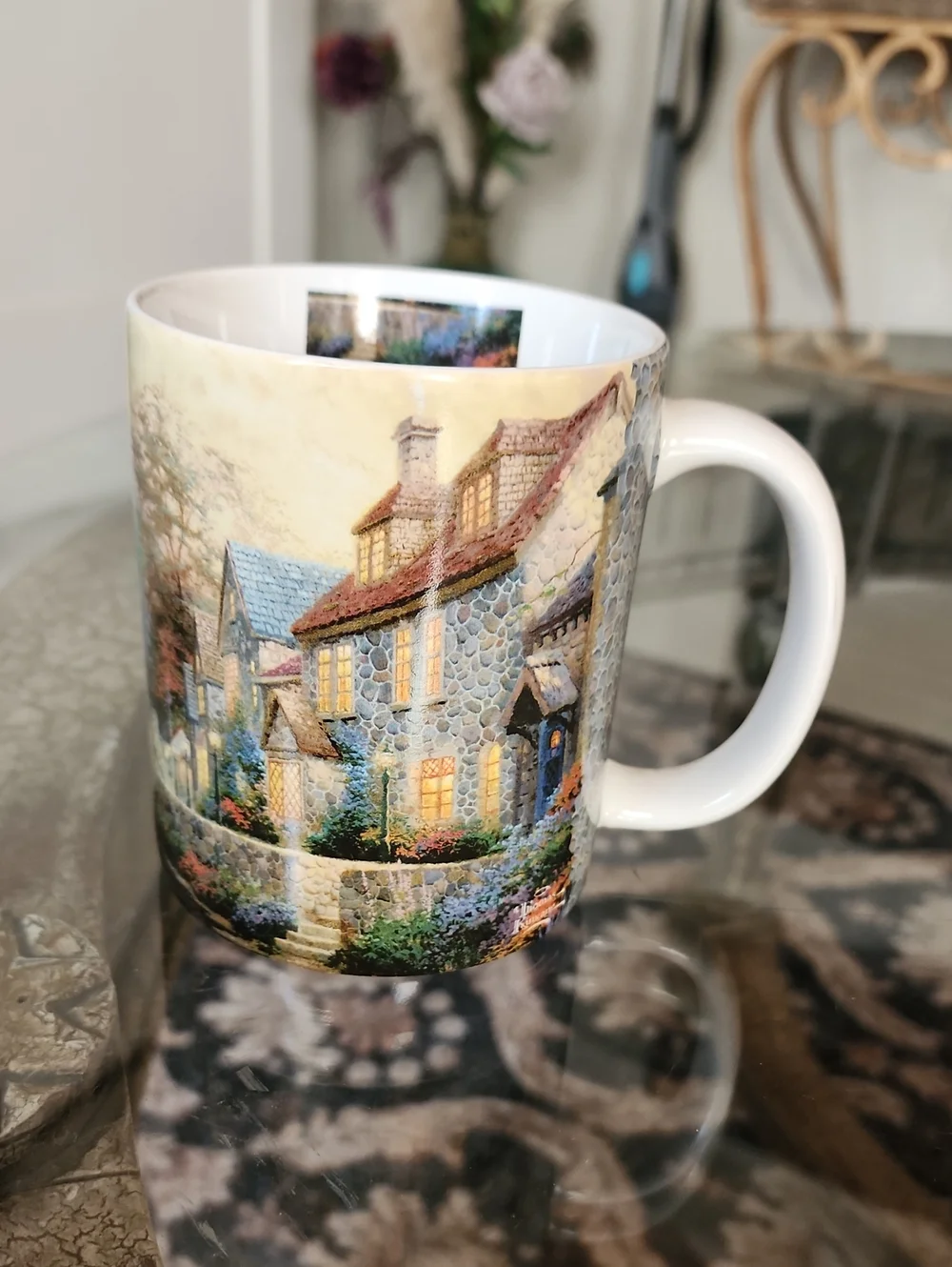 vintage 16oz Thomas Kinkade 